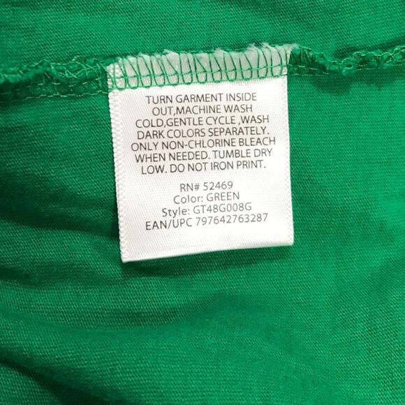 Holiday Time Christmas Round Neck Short Sleeve T-Shirt 2X - Picture 4 of 4